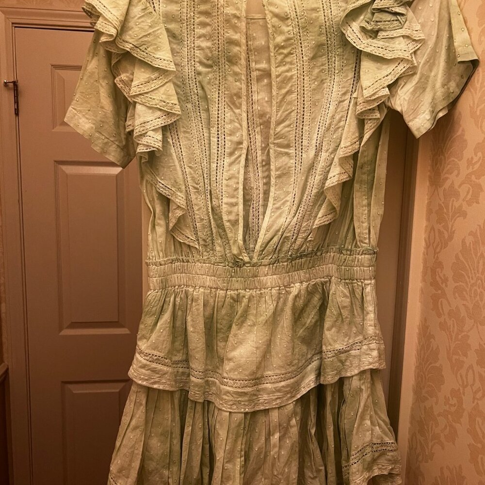 Love Shack Fancy Ruffle Mini Dress - Picture 2 of 3